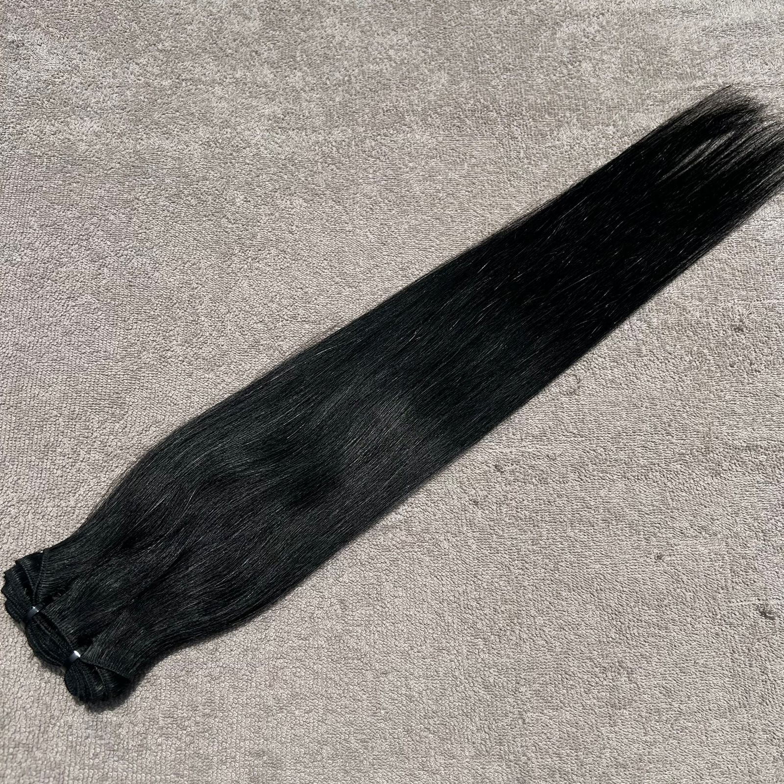 Jet Black Straight Hair Bundles - Hair Trends India