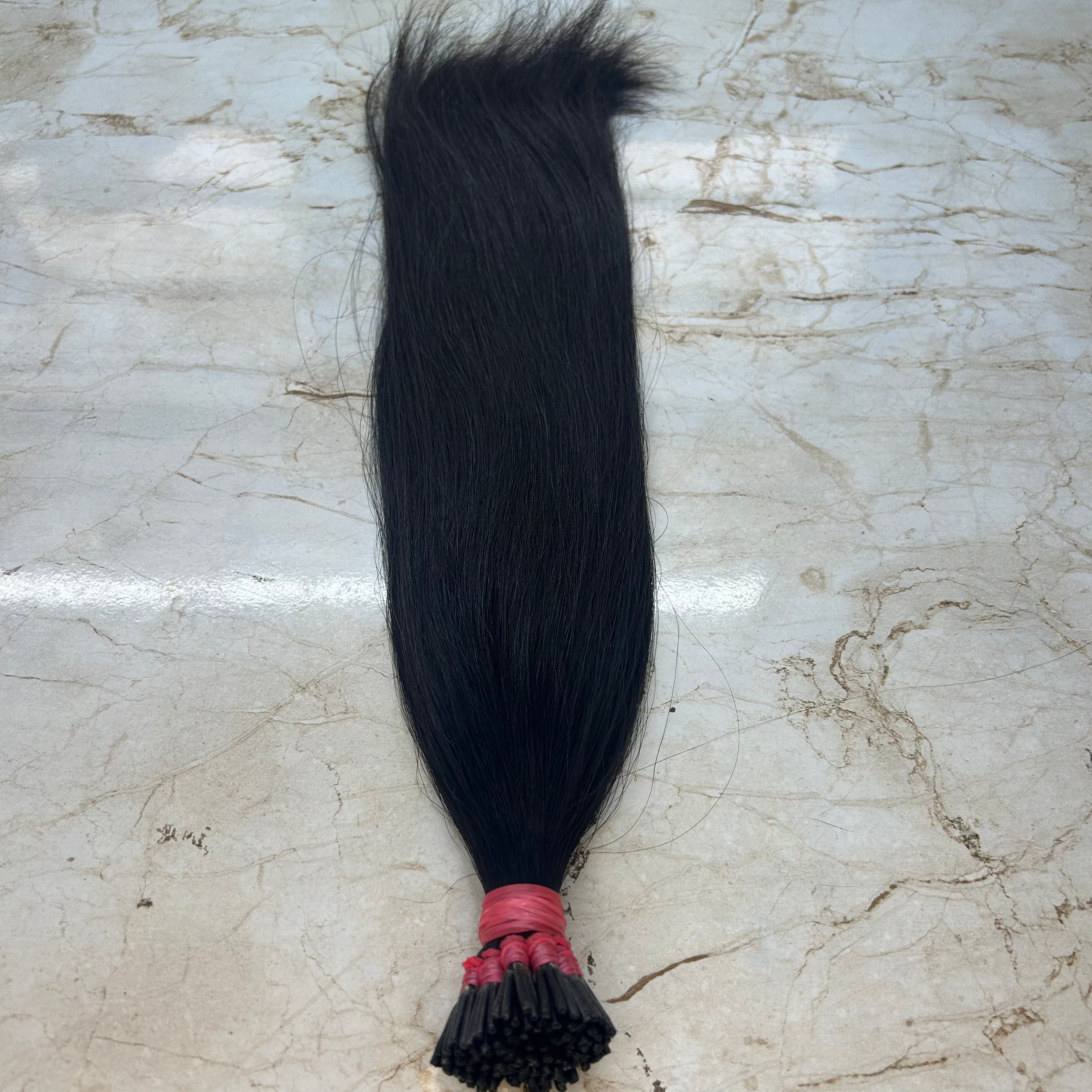 100% Natural I Tip Hair Extensions Human Hair - Hair Trends India