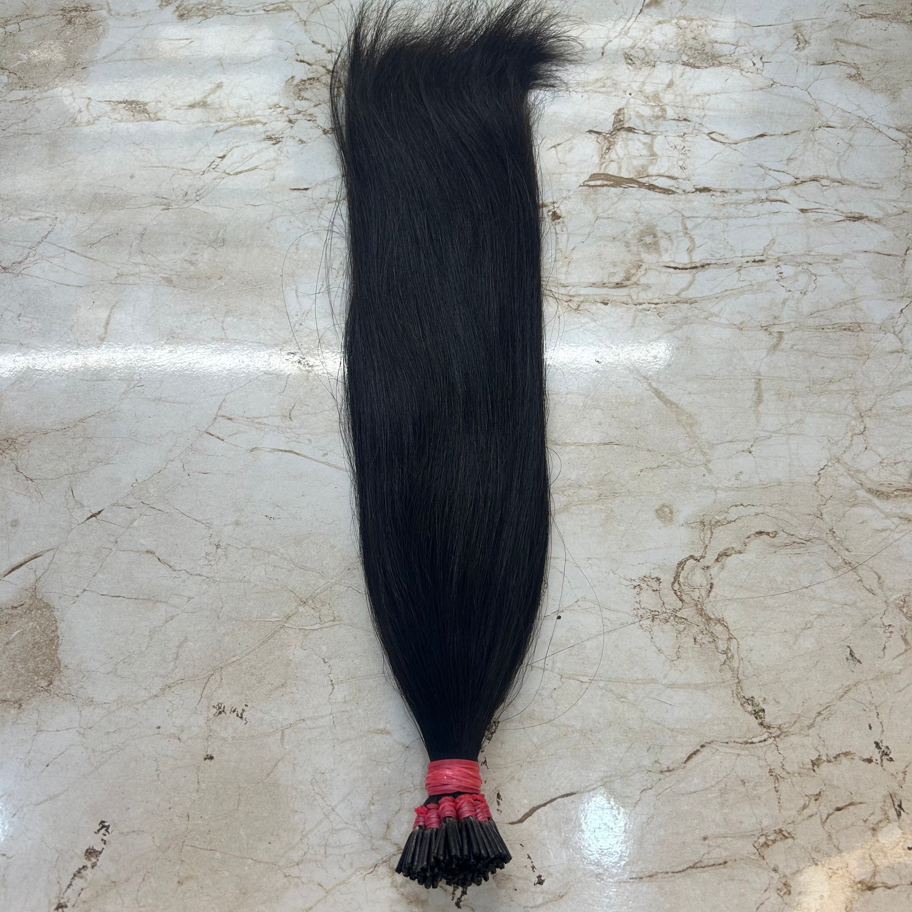100% Natural I Tip Hair Extensions Human Hair - Hair Trends India