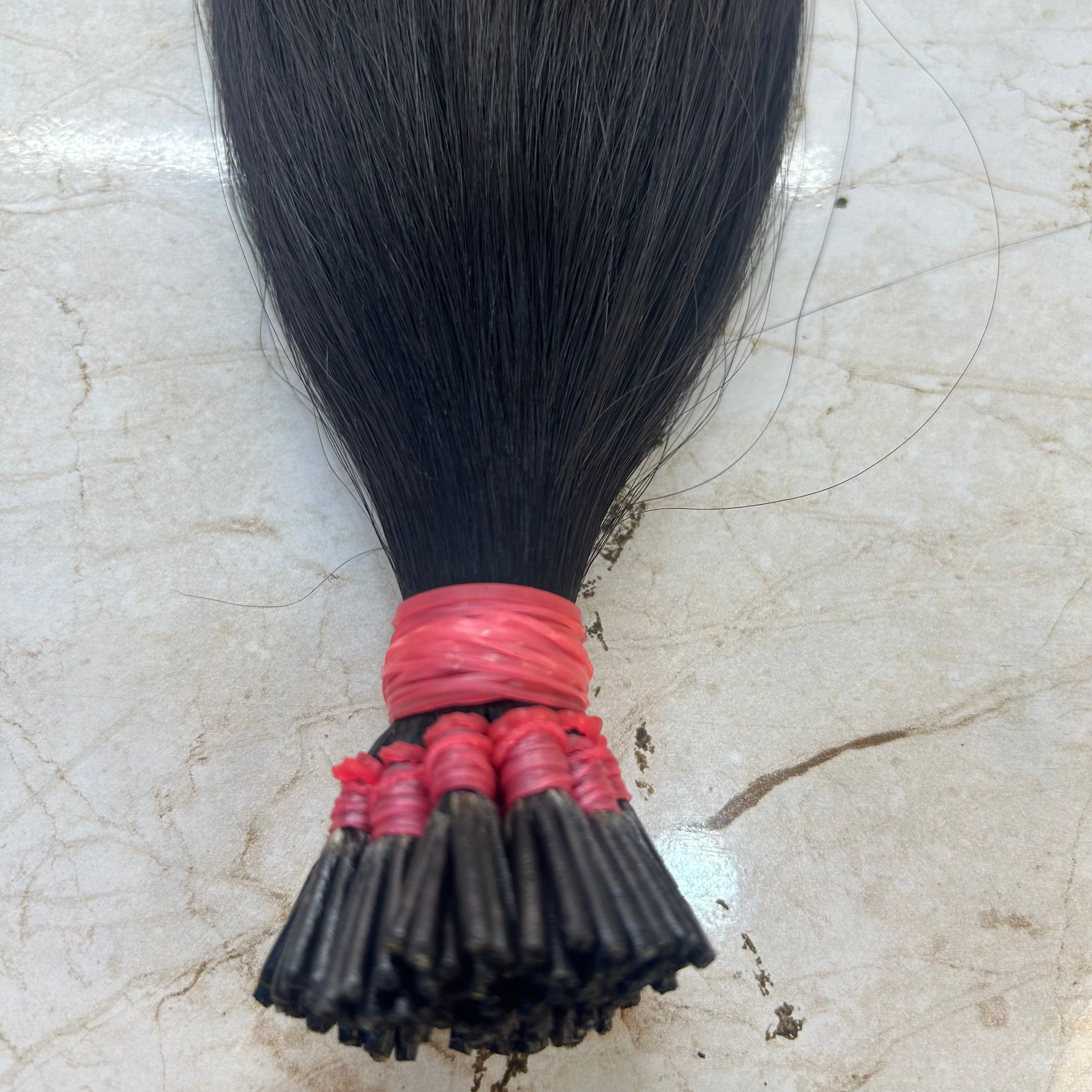 100% Natural I Tip Hair Extensions Human Hair - Hair Trends India