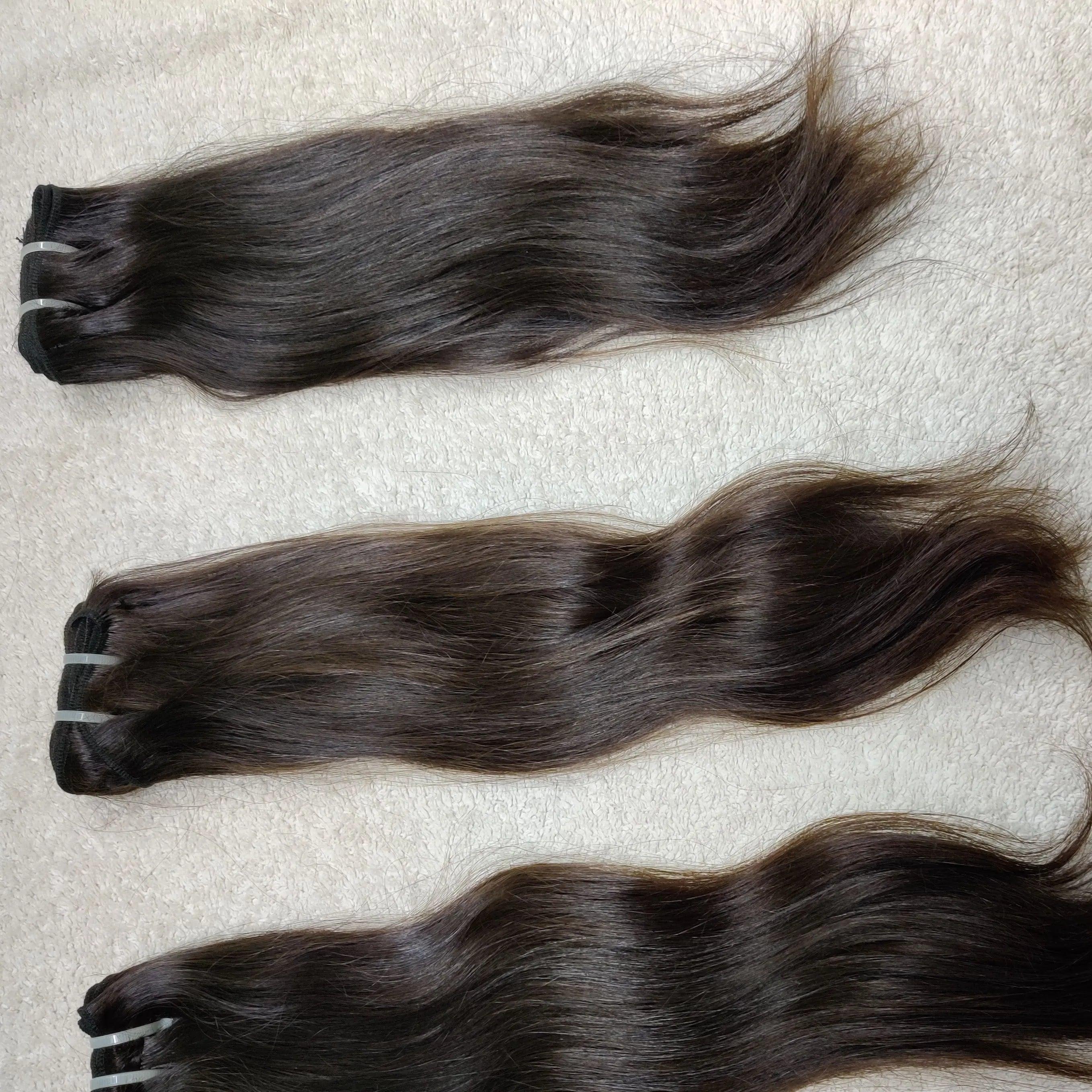 100% Unprocessed Brazilian Virgin Hair Bundles - Hair Trends India