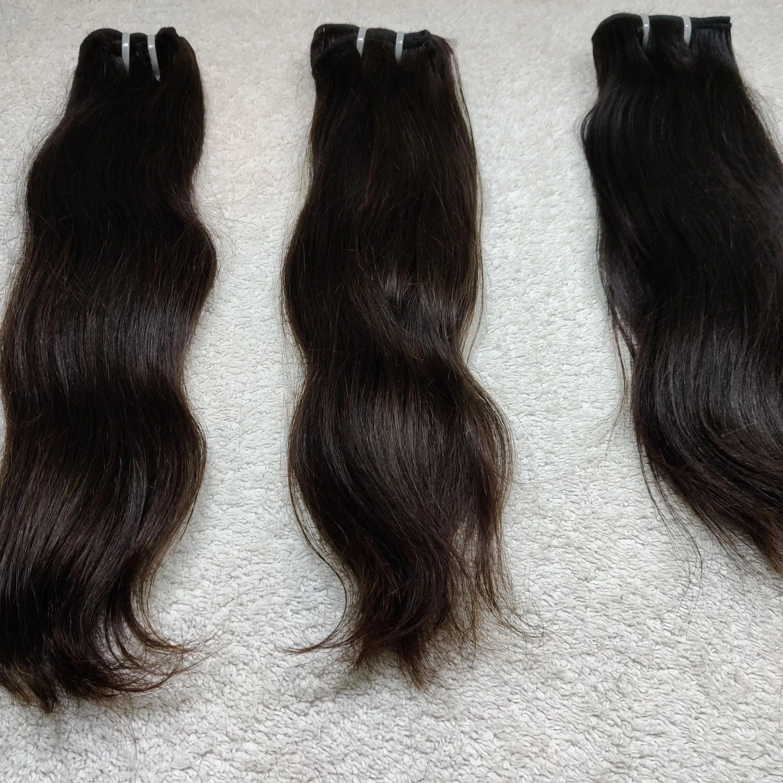 100% Unprocessed Brazilian Virgin Hair Bundles - Hair Trends India