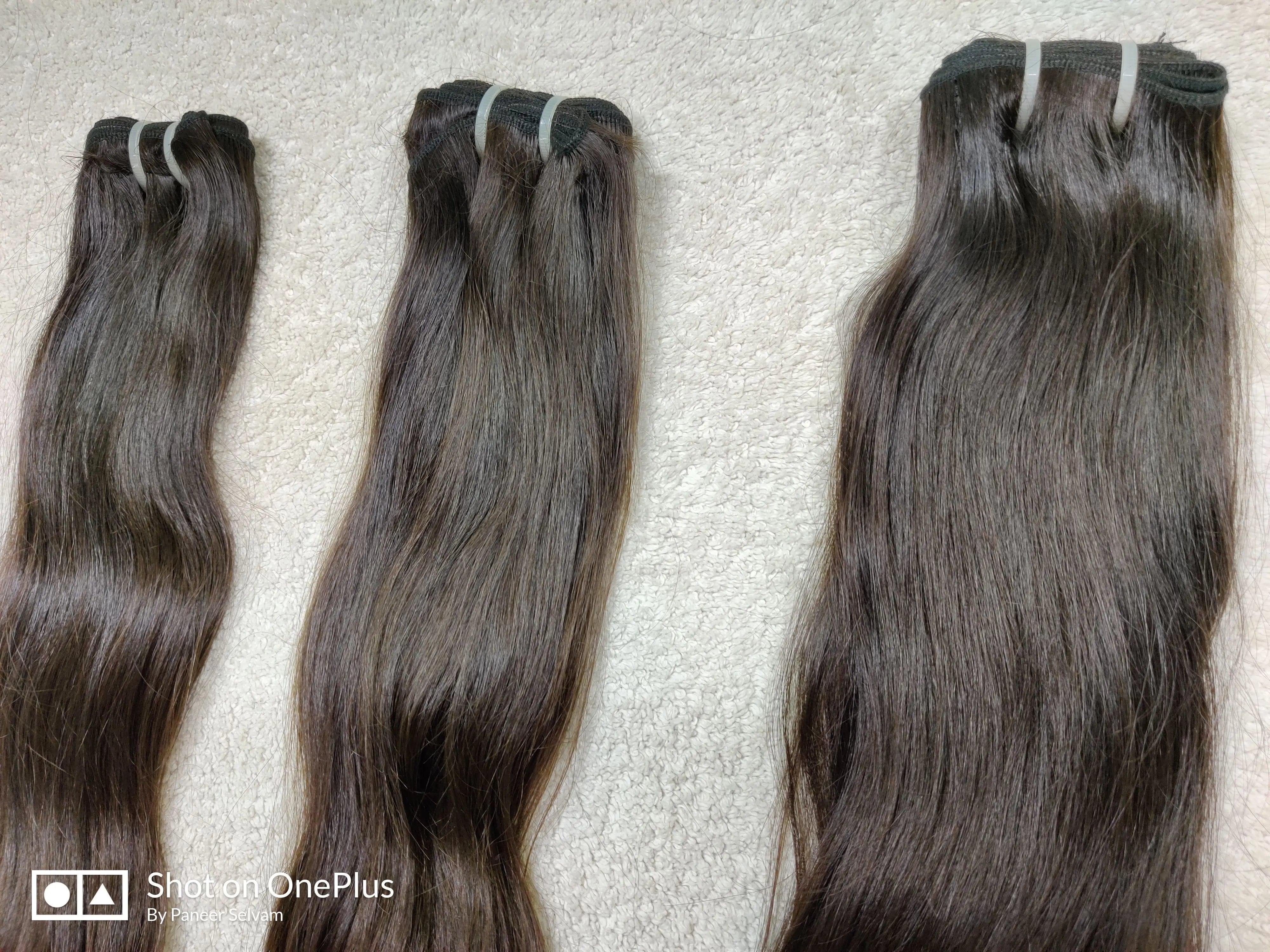 100% Unprocessed Brazilian Virgin Hair Bundles - Hair Trends India