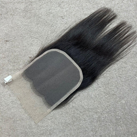 Curly Human Hair Bundles with Closure