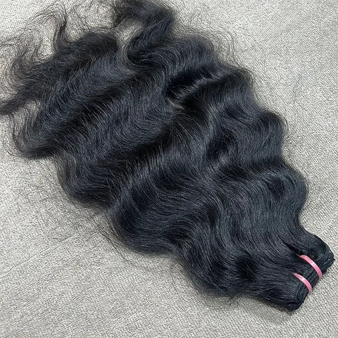 Deep curly human hair weave extensions