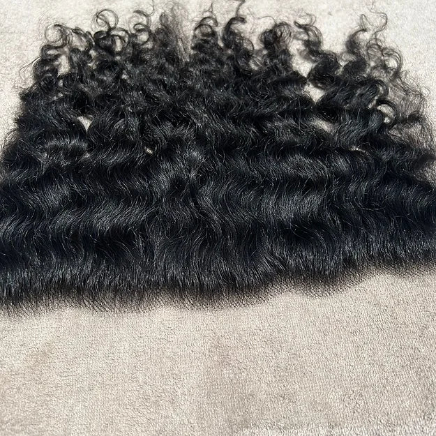 13x6 Curly HD Lace Frontal Human Hair - Hair Trends India