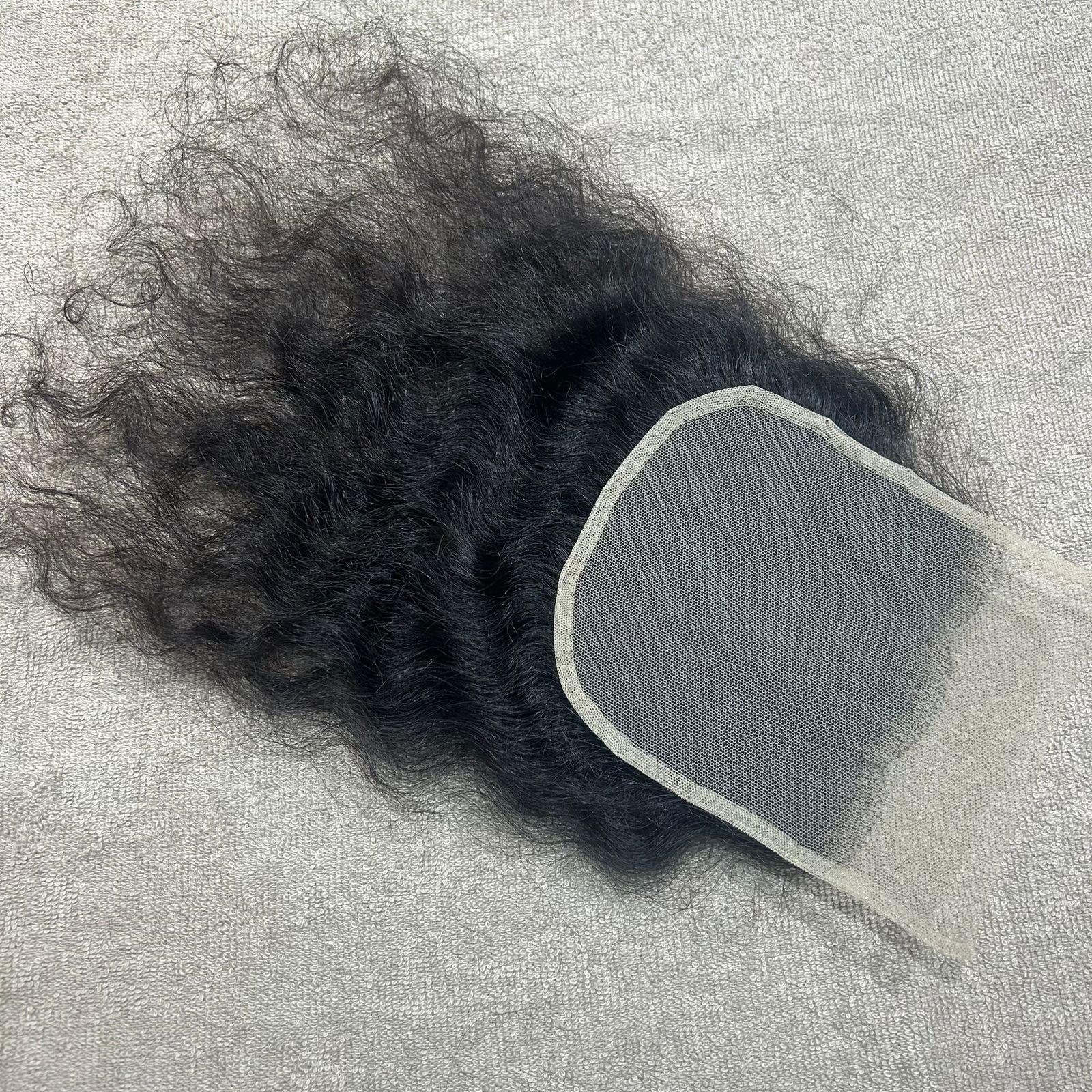 Curly HD Lace Human Hair Closure - Hair Trends India
