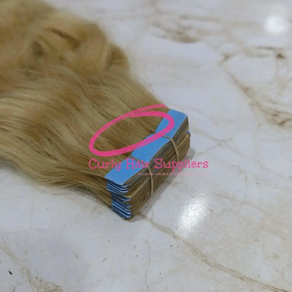 Blonde 613 Tape in Hair Extensions Human hair - Hair Trends India