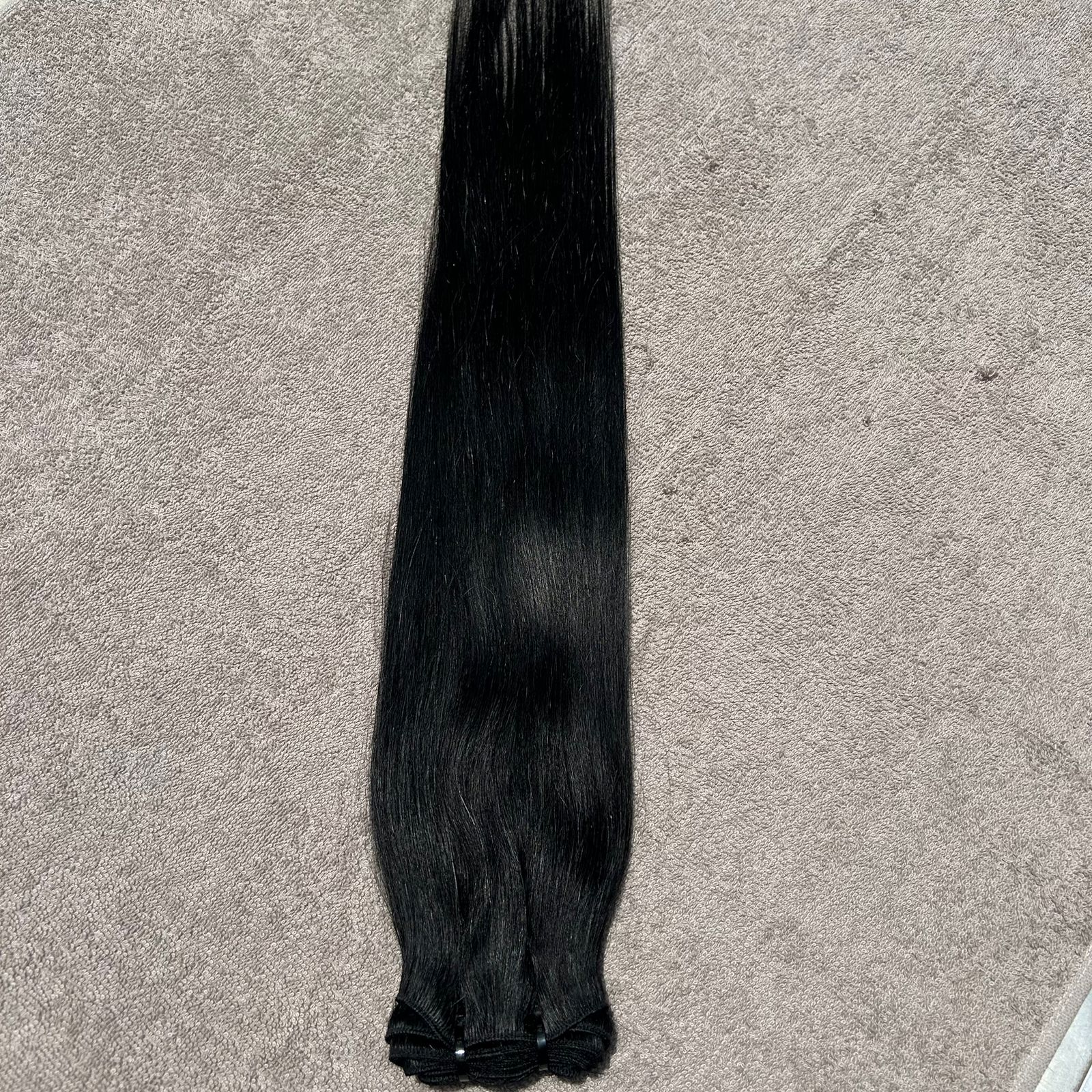 Jet Black Straight Hair Bundles - Hair Trends India