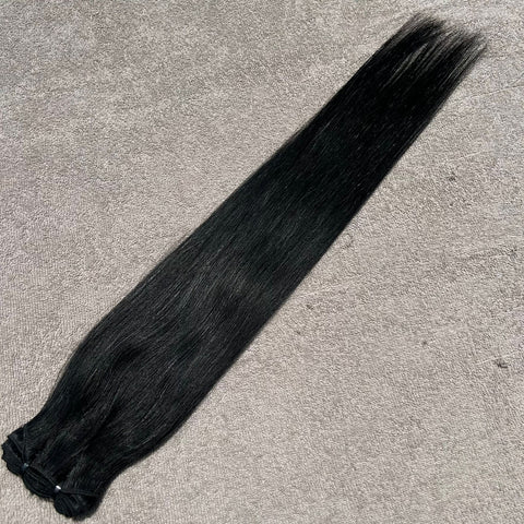 Deep curly human hair weave extensions