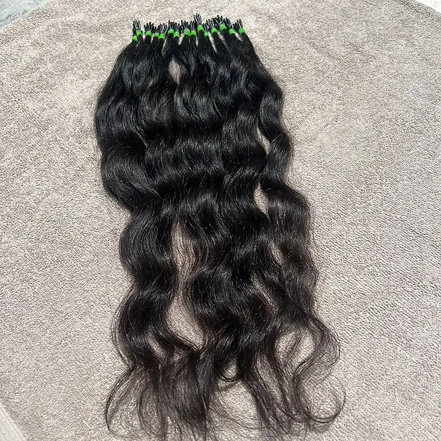 Body Wave I tip Human Hair Extensions - Hair Trends India