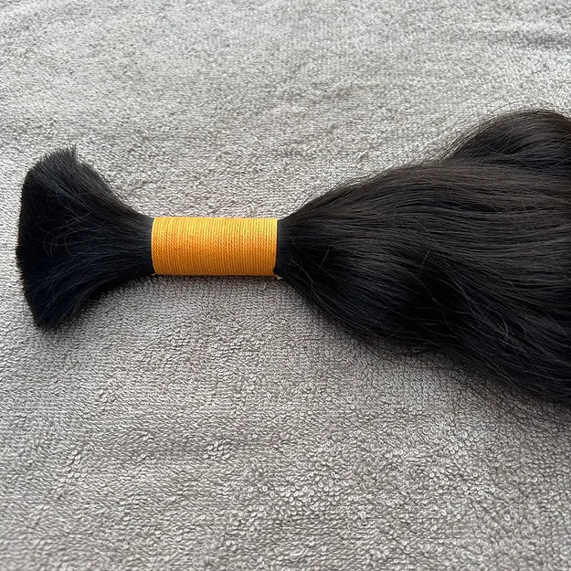 Natural Wavy Braiding Human Hair - Hair Trends India