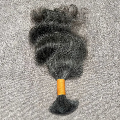 Curly Bulk Human Hair Braiding