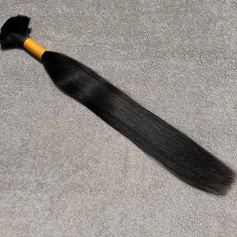 Curly Bulk Human Hair Braiding