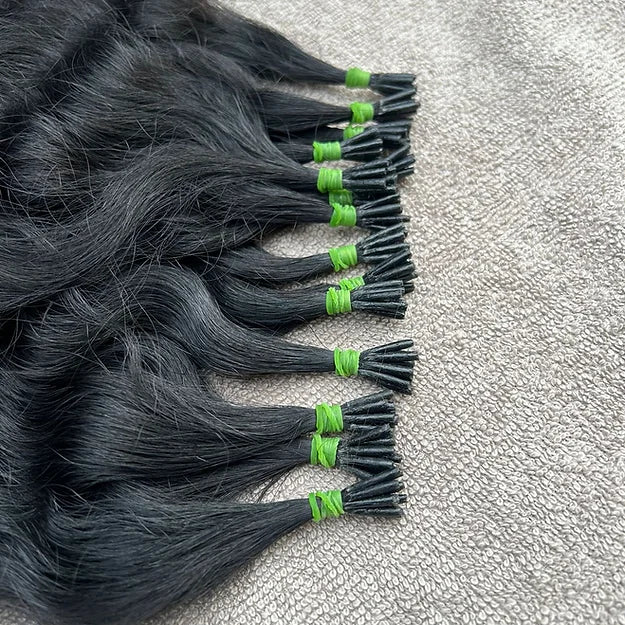 Body Wave I tip Human Hair Extensions - Hair Trends India