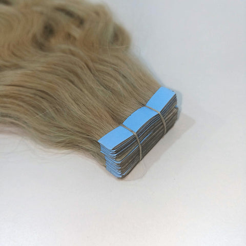 Natural Straight Tape Hair Extensions made in india