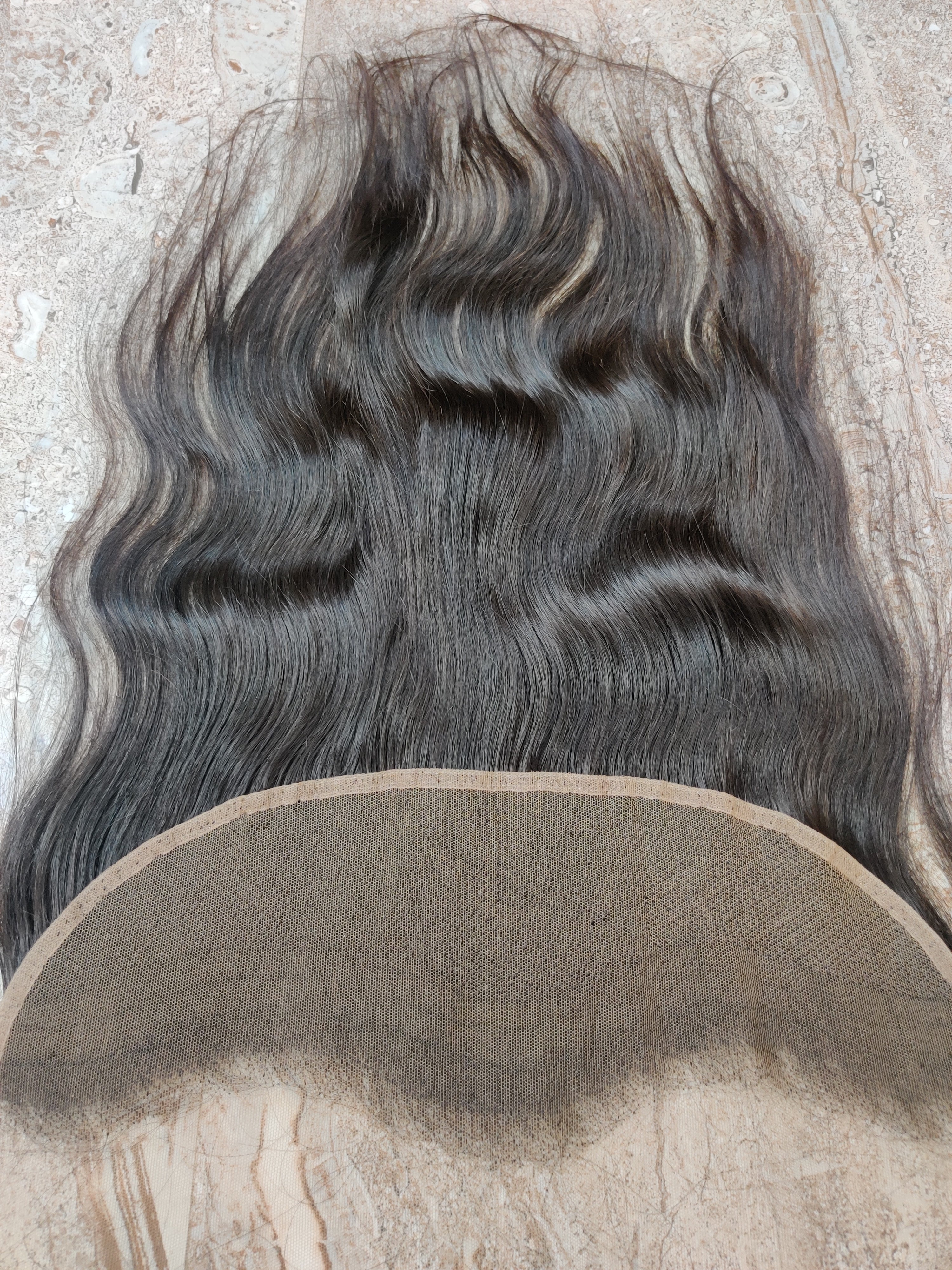 100% Natural Human Hair 13x6 Lace Frontals - Hair Trends India