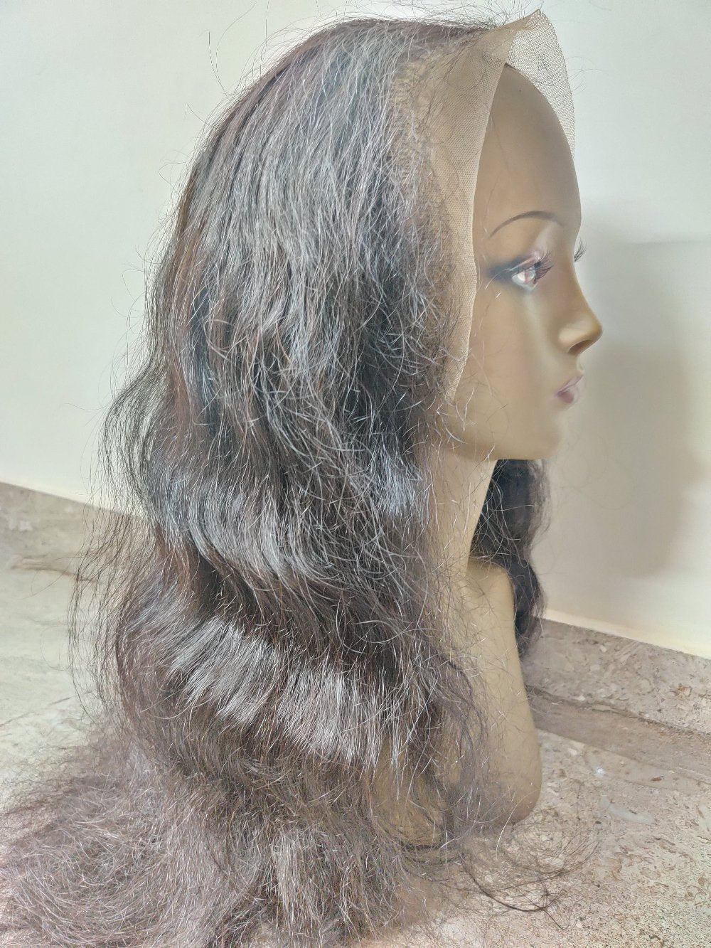 Natural Wave Lace Front Human Hair Wig - Hair Trends India