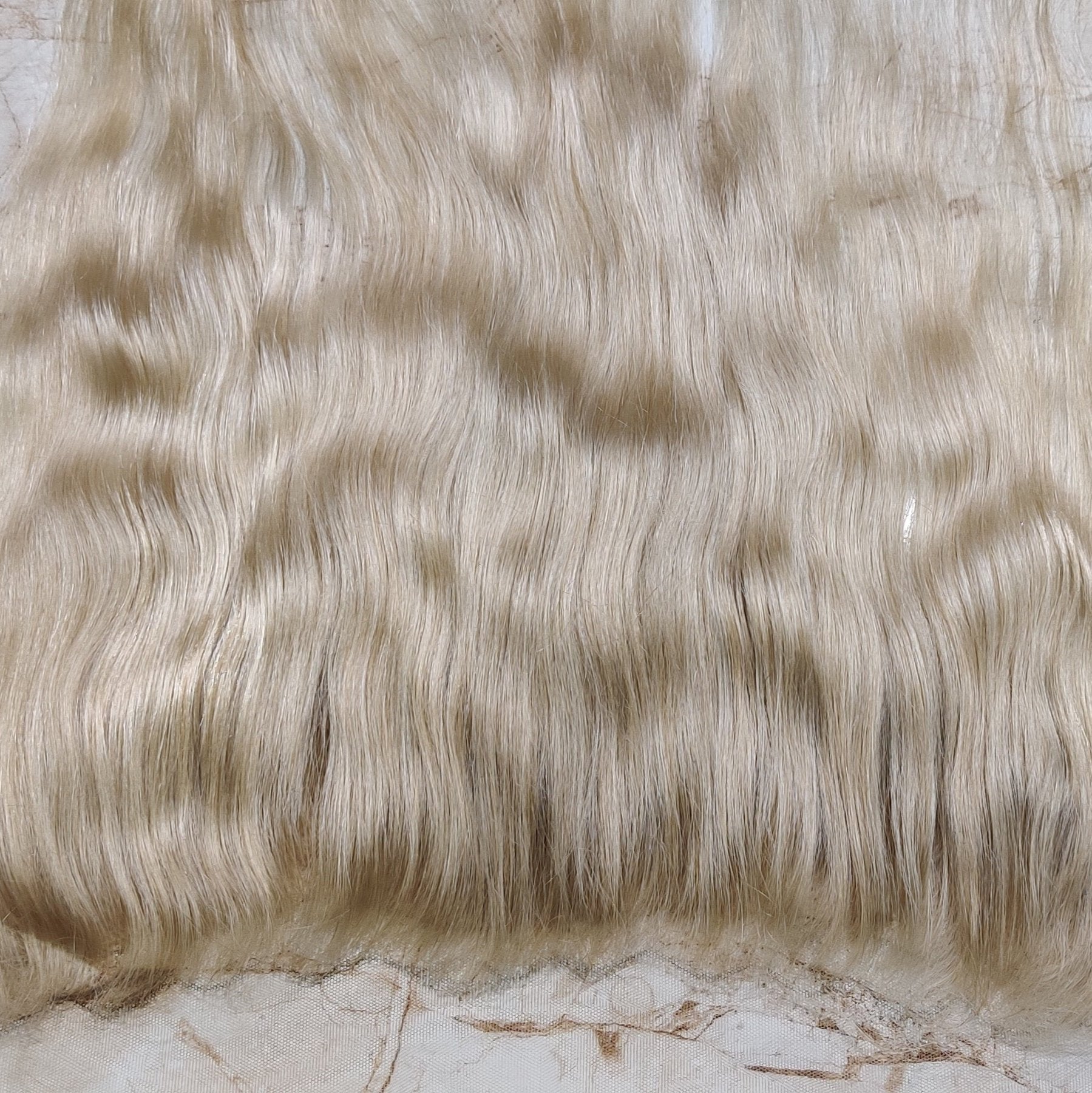 Blonde Frontal lace human hair - Hair Trends India