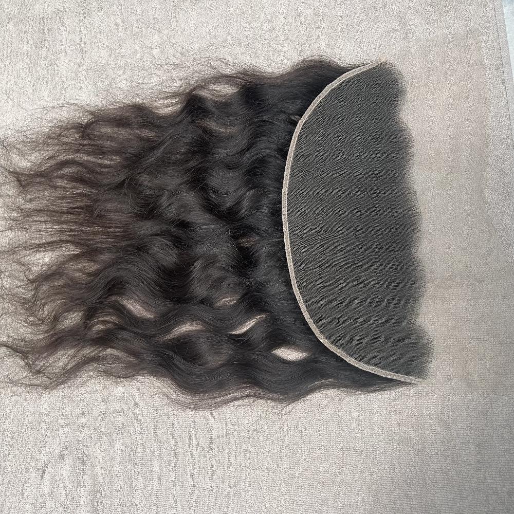13x6 Deep Wave Swiss Lace Frontal – HD Transparent Lace Natural-Looking Curls - Hair Trends India