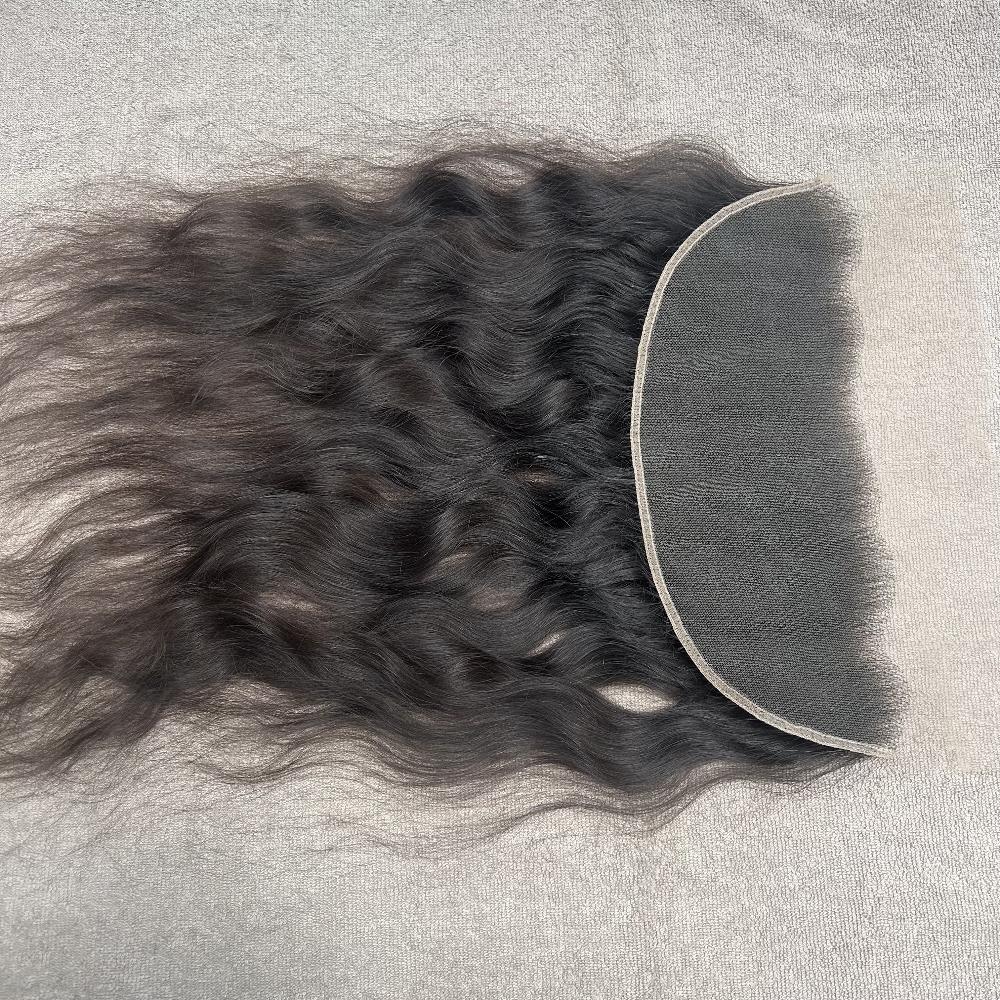 13x6 Deep Wave Swiss Lace Frontal – HD Transparent Lace Natural-Looking Curls - Hair Trends India