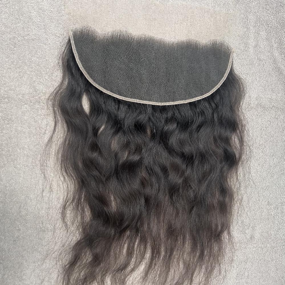 Swiss Lace Wavy Human Hair Frontal from India - Hair Trends India
