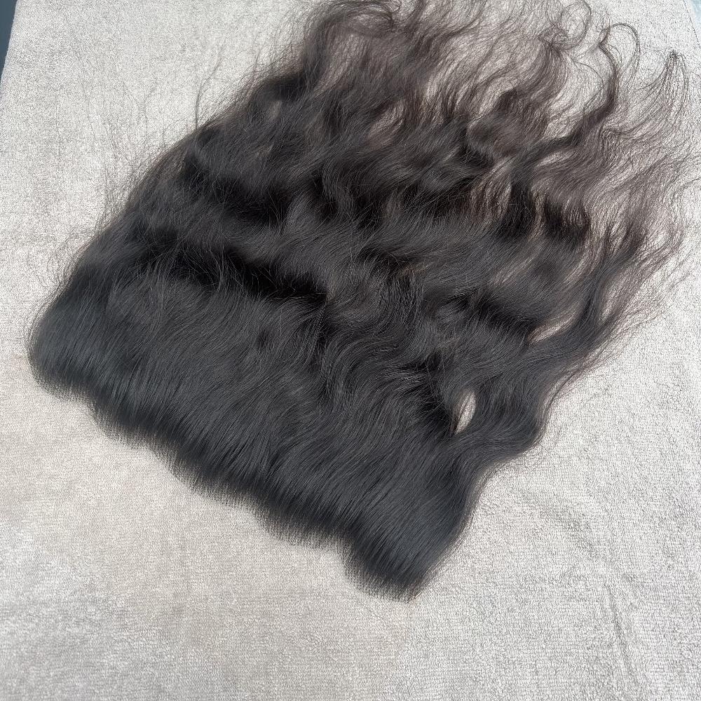 13x6 Deep Wave Swiss Lace Frontal – HD Transparent Lace Natural-Looking Curls - Hair Trends India