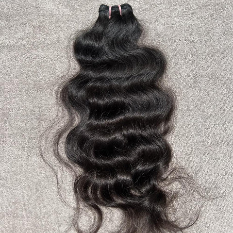 Deep curly human hair weave extensions