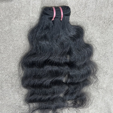 Deep curly human hair weave extensions