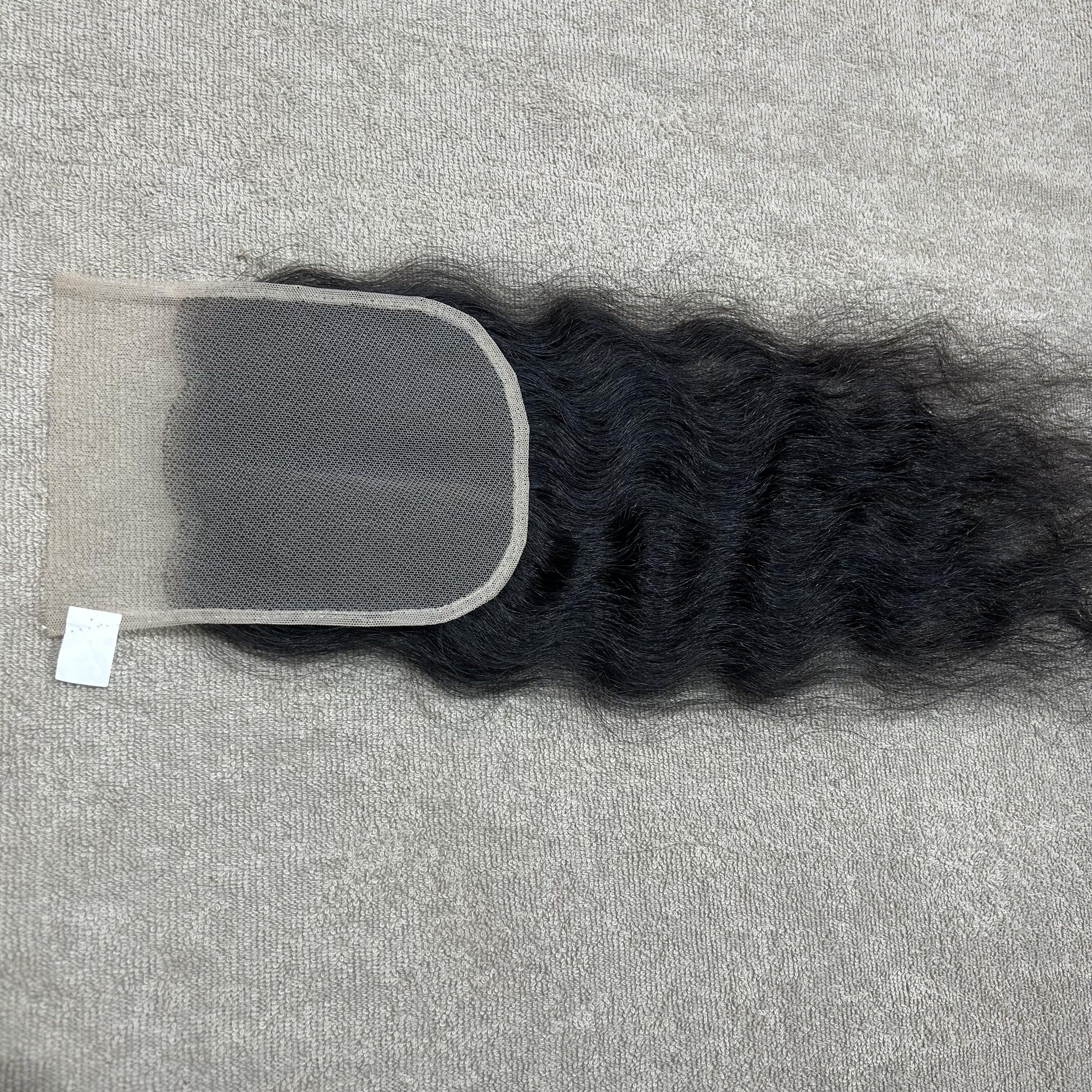 Natural Wave HD lace Human Hair Closure - Hair Trends India