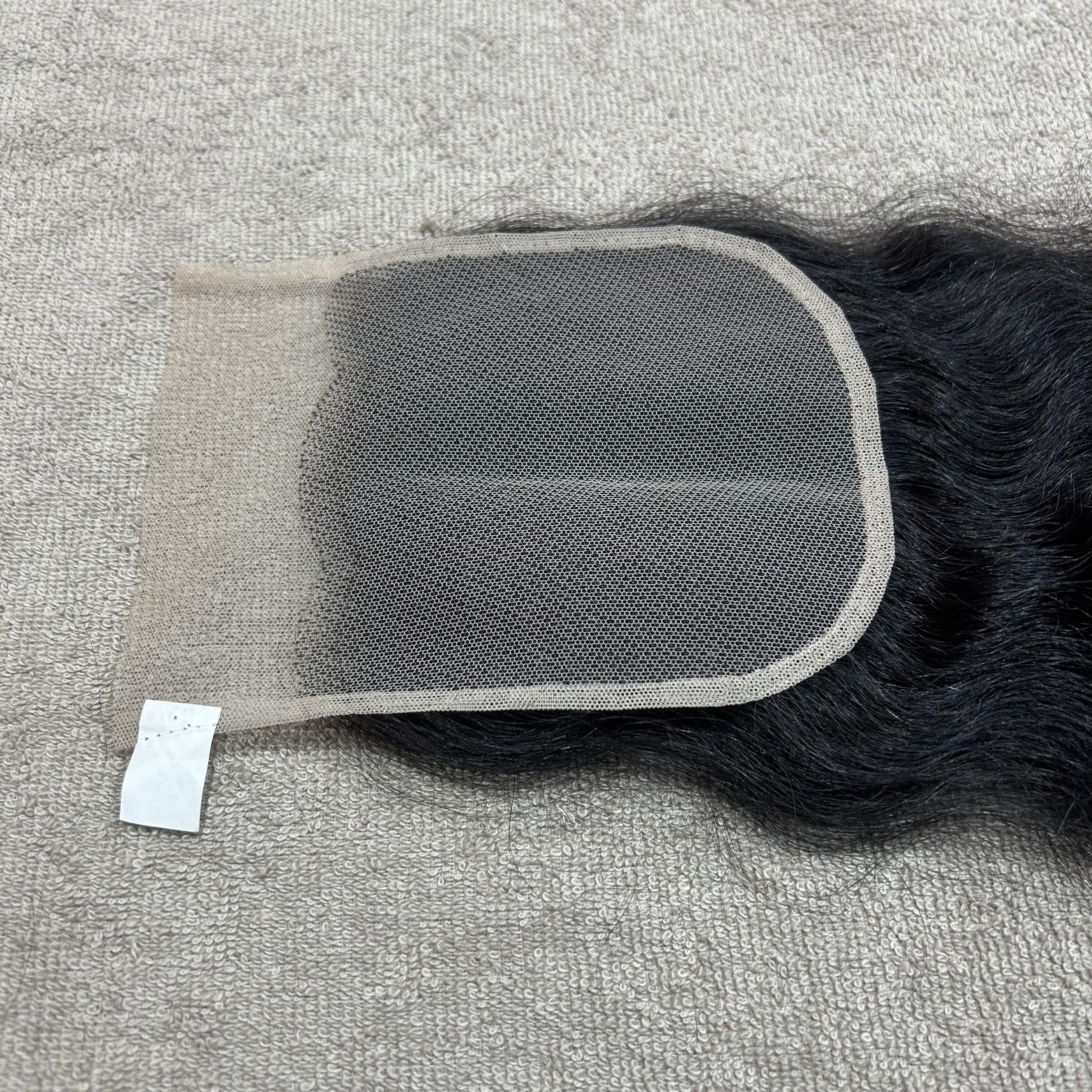 Natural Wave HD lace Human Hair Closure - Hair Trends India