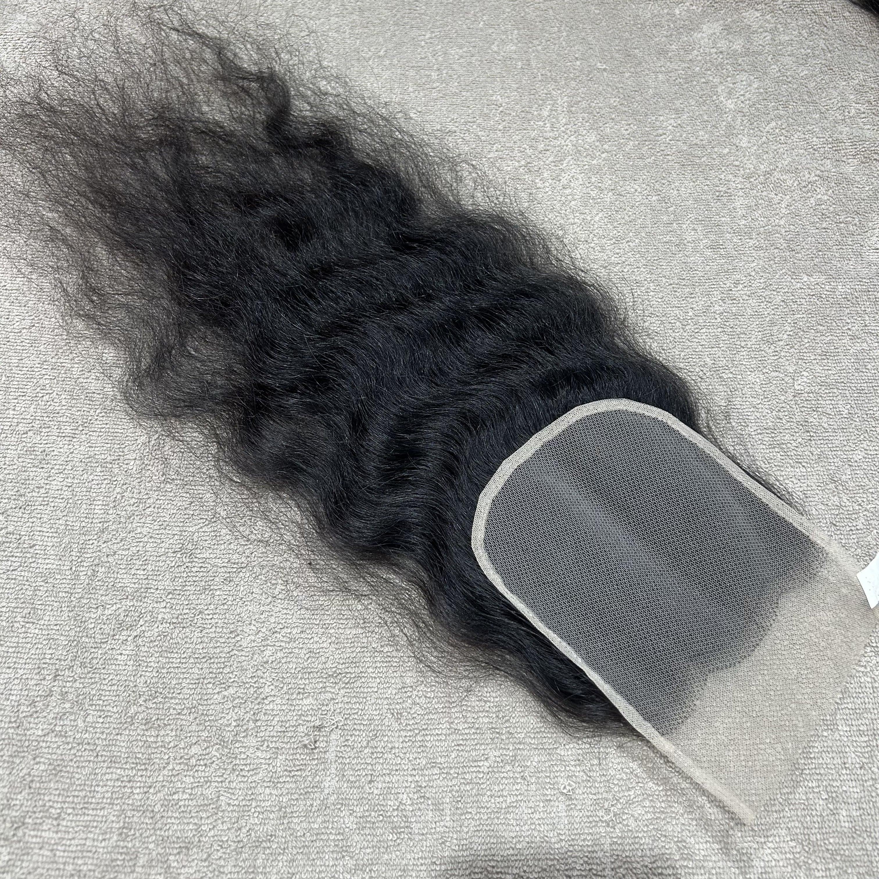 Natural Wave HD lace Human Hair Closure - Hair Trends India