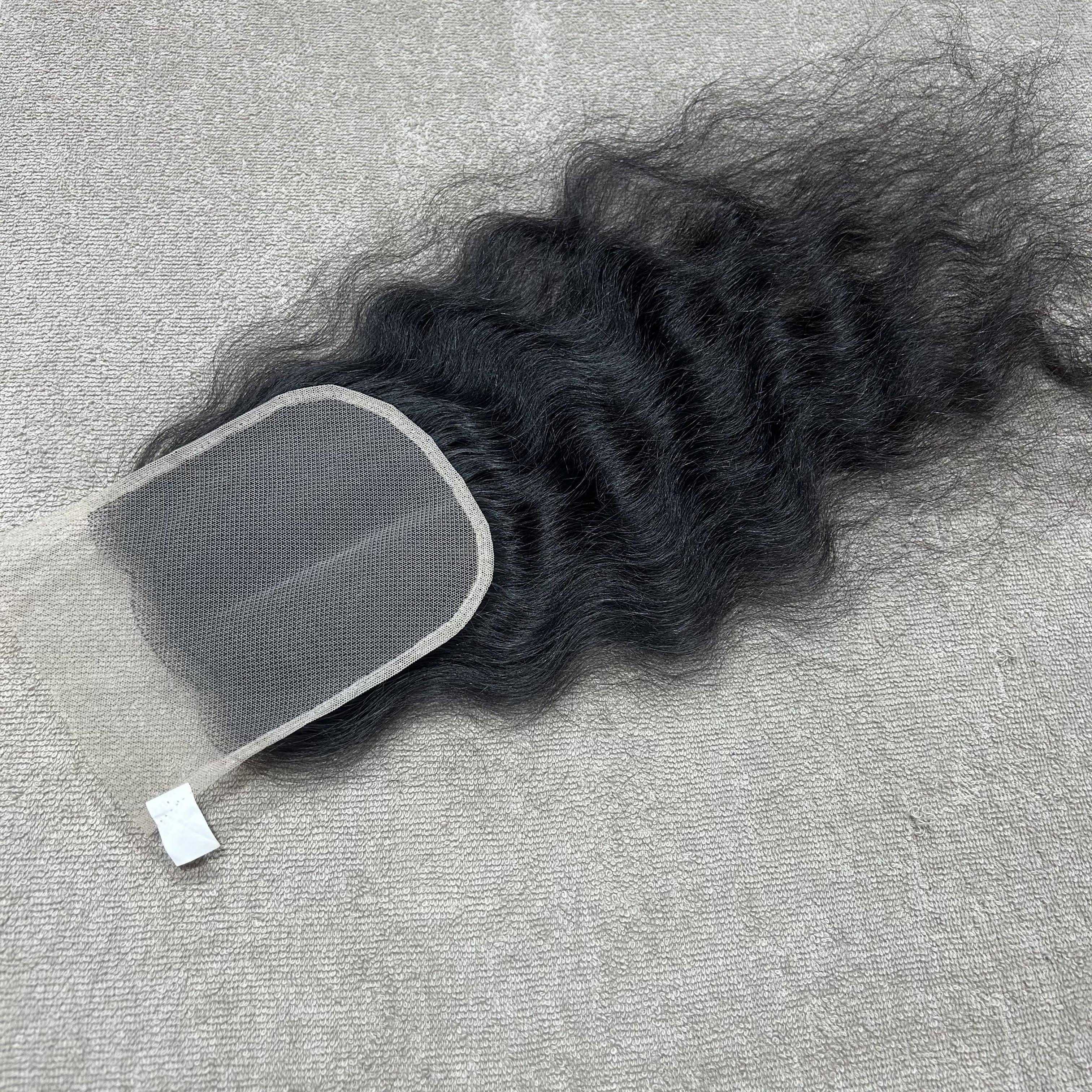 Natural Wave HD lace Human Hair Closure - Hair Trends India
