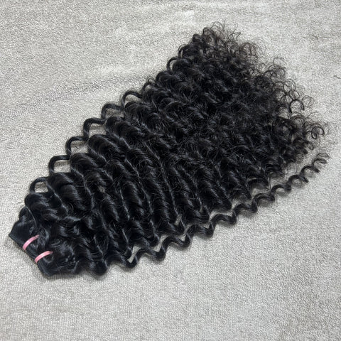 Tight Deep Curly Hair Weft Bundles