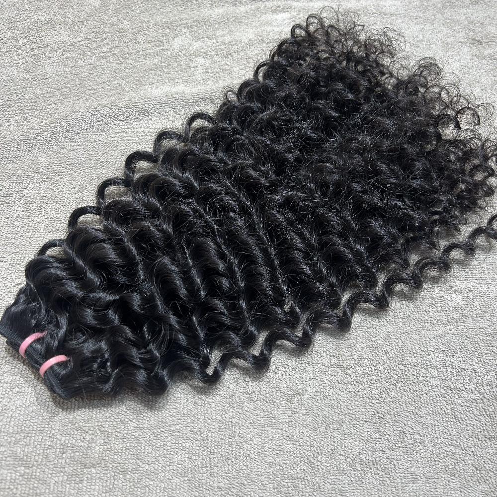 Steam Processed kinky curly hair bundles - Hair Trends India