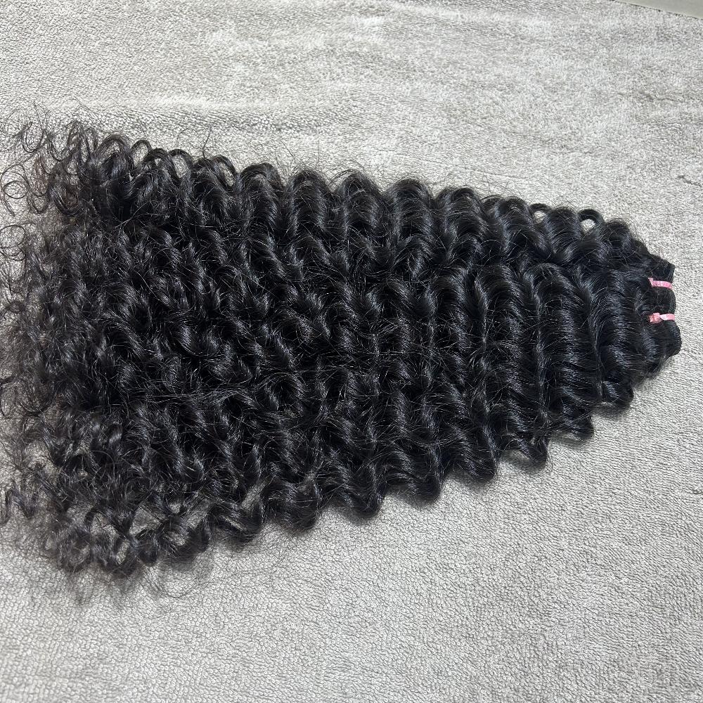 Steam Processed kinky curly hair bundles - Hair Trends India