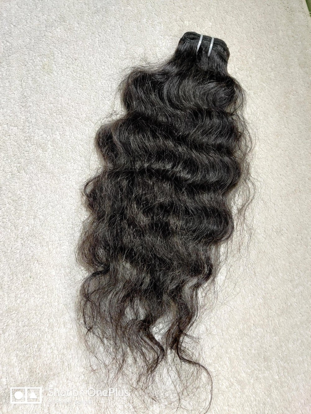 Peruvian Curly Human Hair Weave Bundles - Hair Trends India