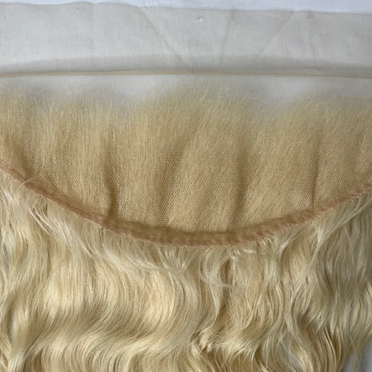Blonde Frontal lace human hair