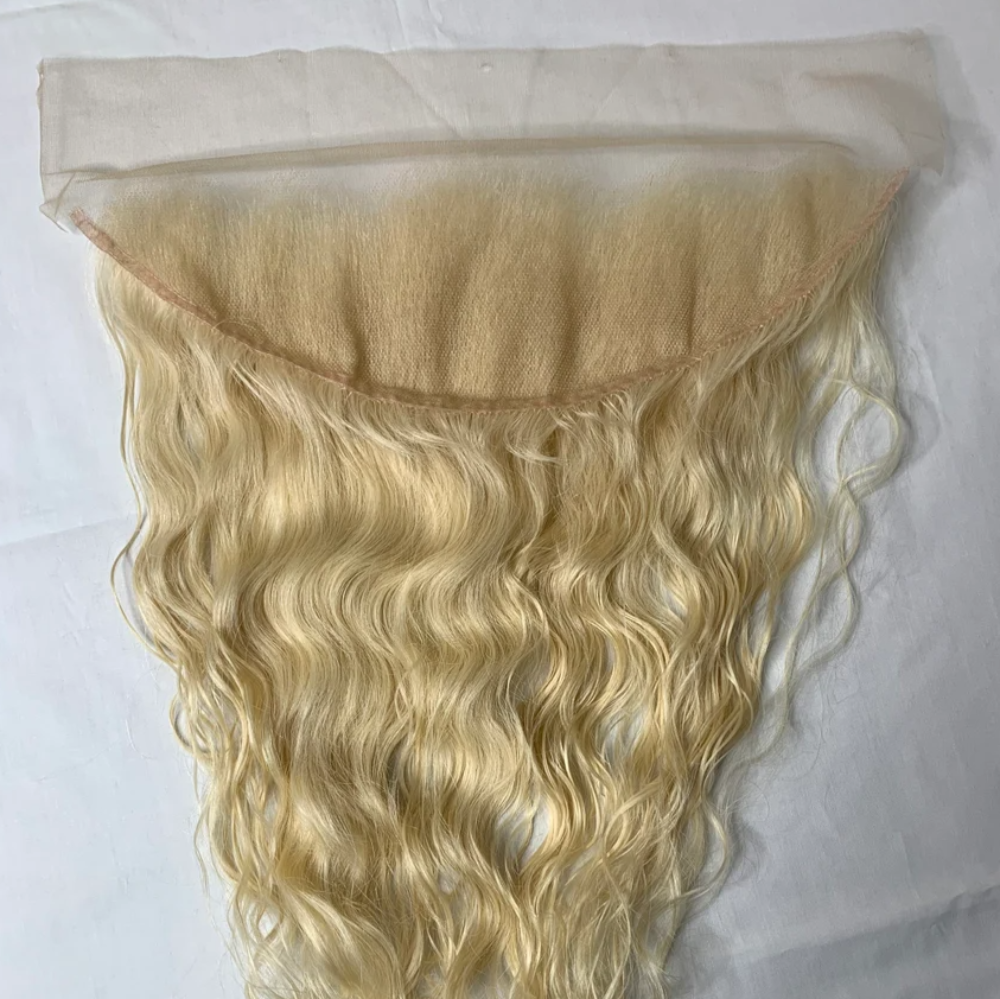 Blonde Frontal lace human hair - Hair Trends India