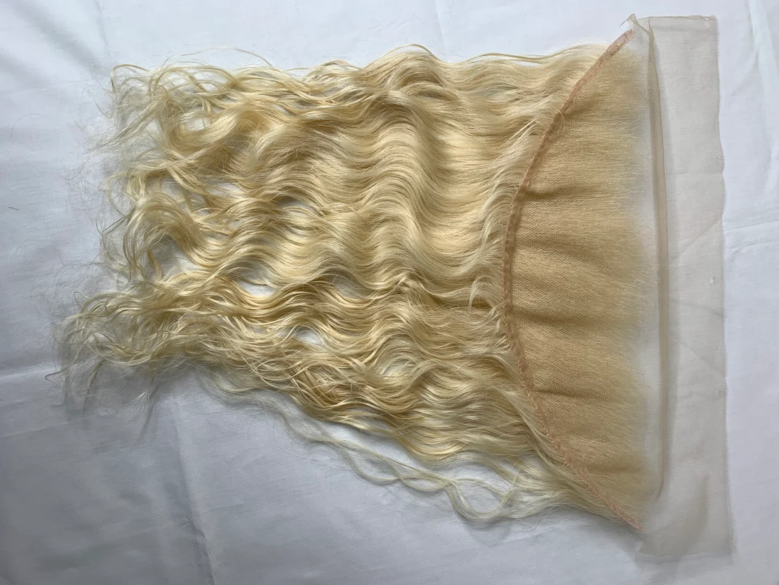 Blonde Frontal lace human hair - Hair Trends India
