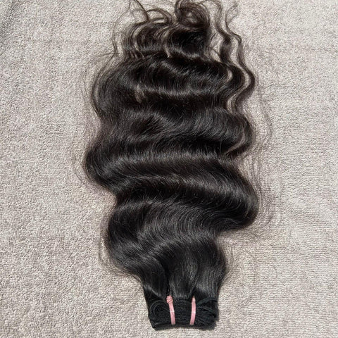 Deep curly human hair weave extensions