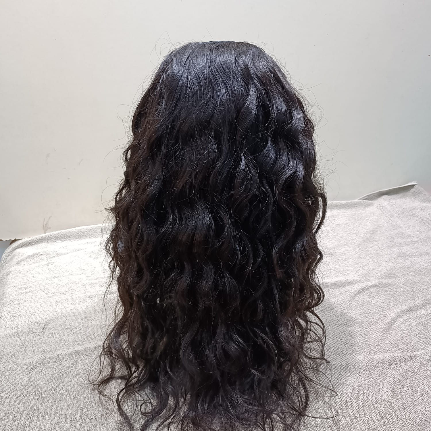 Front Lace Curly Human Hair Wig - Hair Trends India