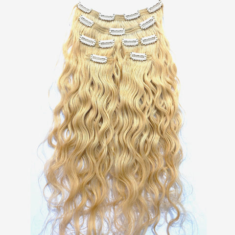 Natural Straight Clip-In Hair Extensions