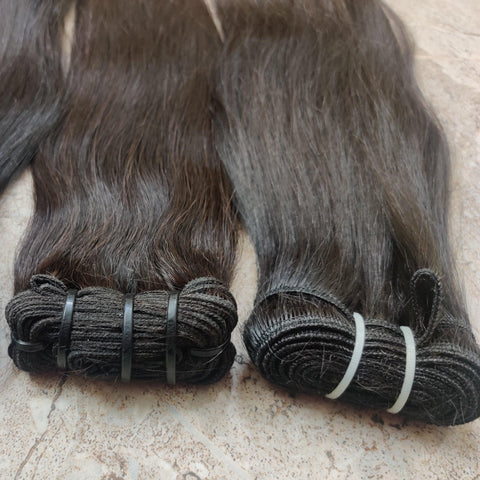 Deep curly human hair weave extensions
