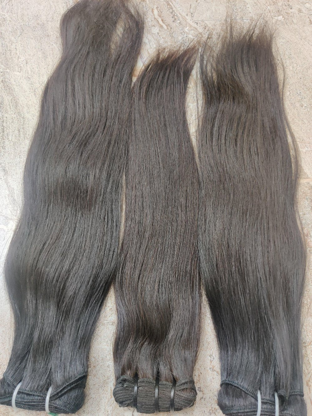 Peruvian Straight Human Hair Bundles - Hair Trends India