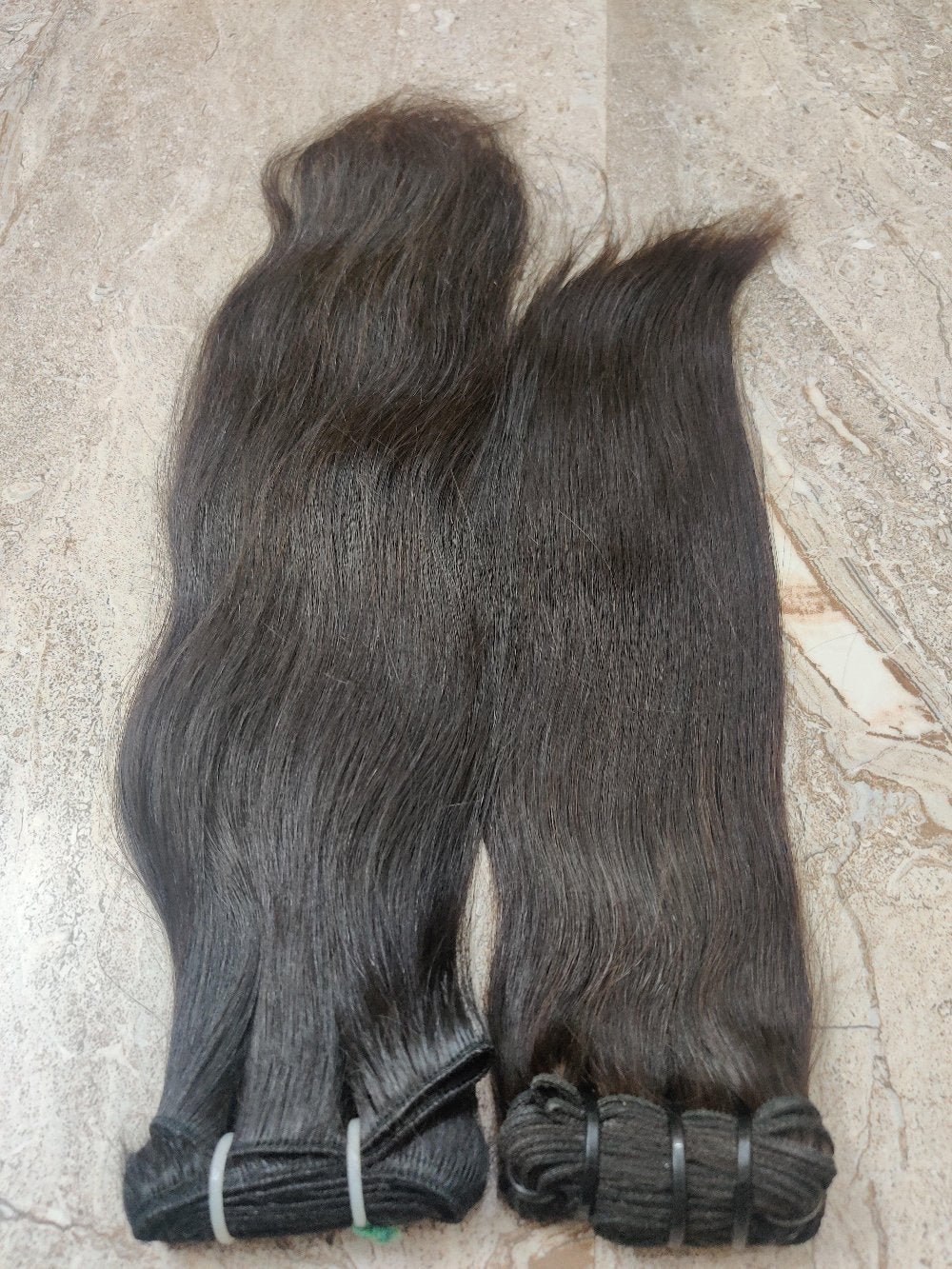 Peruvian Straight Human Hair Bundles - Hair Trends India