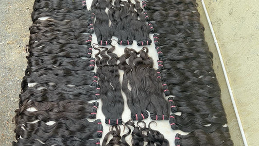 Natural Human Hair Wholesale Bundles