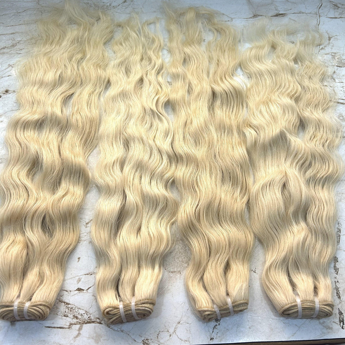 The Most Natural Looking 613 Blonde Wavy Hair Bundles