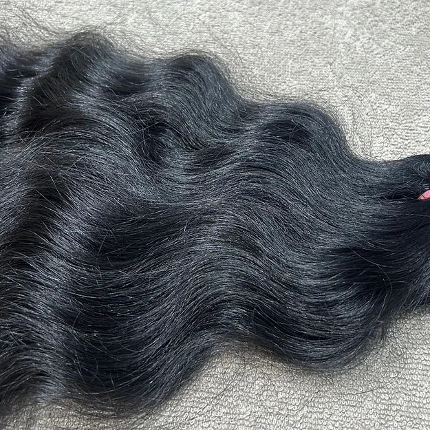 Deep Wavy human hair extensions