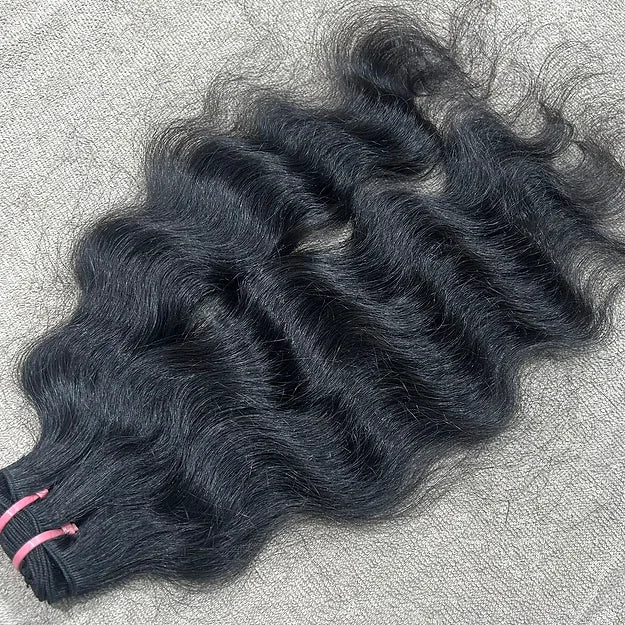 Deep Wavy human hair extensions